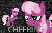 Cheerilee wallpaper fan art by enigmamystere.