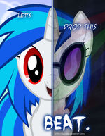 Mlp two sides of vinyl scratch by tehjadeh-d4m969r
