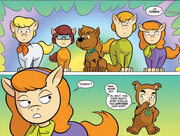 Scooby-Doo Team-Up issue 6 - Scooby gang as ponies.png