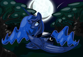 Princess Luna wallpaper by wojtovix.