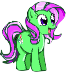 The game's depiction of the G3 pony "Minty"