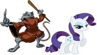 Rarity and Master Splinter