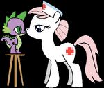 Spike and his nurse