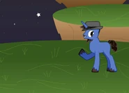 Royal Justice.png (183 KB) Bobby's ponysona Colbalt Sounds created in Pony Creator. He was originally named Royal Justice, but was changed to Cobalt Sounds, due to the original name being too generic.