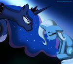 Trixie and Luna "Second Best" by artist Pinkanon