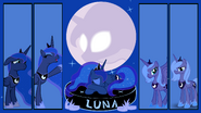 Princess Luna wallpaper fan art by neodarkwing.