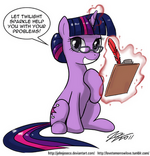Twilight Sparkle will Help by johnjoseco