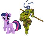 Twilight Sparkle and Donatello