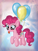 Pinkie Pie fan art by rainbowspine.