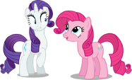 Rarity and Pinkie Pie recolor.