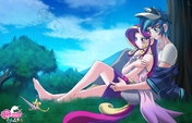 Shining Armor and Princess Cadance