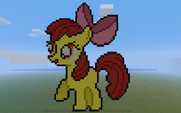 Apple Bloom, Pixel art