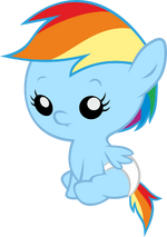 Baby Rainbow Dash