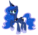 Princess Luna fan art by xanikrawlerlazarx.