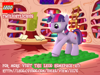 A Twilightlicious Twilight minipony