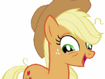 Applejack tired, no background 2