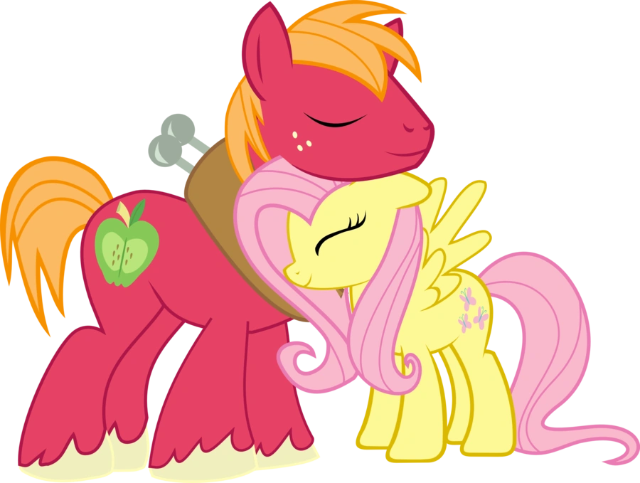 fluttershy x big mac