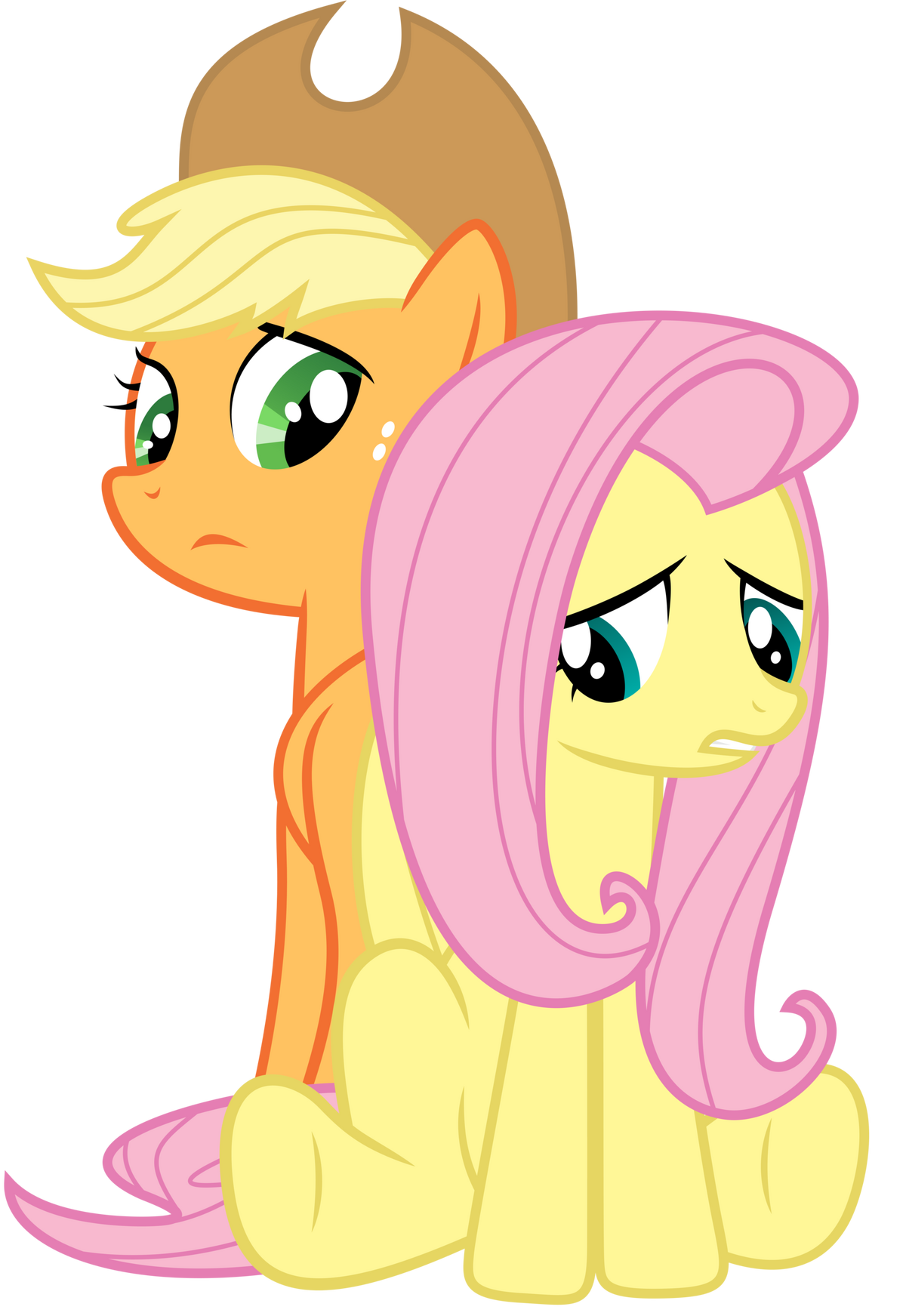 3101770 - safe, editor:mlpabclorefan, applejack, fluttershy