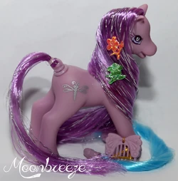 Figurine My Little Pony Mon Petit Poney G2 1997 Magician Pony Magic Dragonfly - Jeux & Jouets