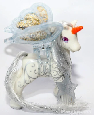 G2 Golden Glow Unicorn - My Little Pony Hasbro - Petit Poney Vintage Des Années 90/00
