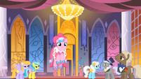 Pinkie Pie dancing at the Gala S01E26