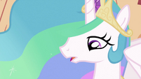 Princess Celestia talking S2E03