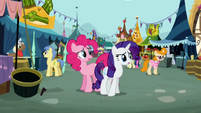 Pinkie Pie Rarity worry S02E19