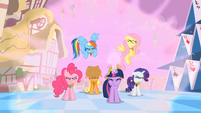 Main ponies Activating the Elements S2E2