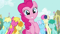 Pinkie Pie marching smile S2E18