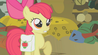 Apple Bloom tells about Zecora's warning S1E09