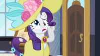 Rarity surprise cross eyes S2E9