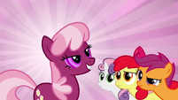 The CMC look at Cheerilee S2E17