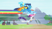 Rainbow flies parallel to ground S1E16.png