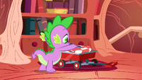 Spike getting ready S1E24