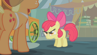 Apple Bloom pouting S1E12