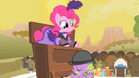 Pinkie Pie extremely happy S1E21