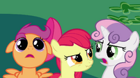 Cutie Mark Crusaders disgusted S2E17