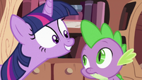 Twilight Sparkle asking Spike 4 S2E03