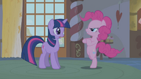 Pinkie Pie And Twilight Arms Crossed S1E09