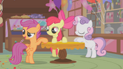 Scootaloo commenting on Diamond Tiara S1E12