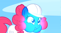 Pinkie Pie with blue face S1E16