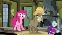 Pinkie Pie and Cranky "it's awfully pretty" S02E18