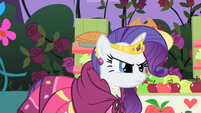 Rarity angry at the prince S1E26