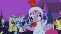 Pinkie Pie acts like a chicken S2E04
