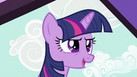 Twilight Sparkle at the door S2E03