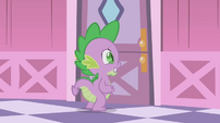 Spike wanting to get in S1E26