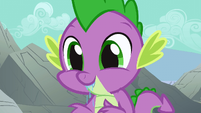 Spike drooling S01E19