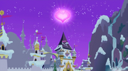 Canterlot in winter S2E11