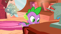 Spike searching the drawer S01E24