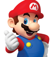 Mario's more modern appearance